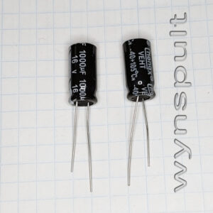 16V 1000mF <VEHT>0816 105*C 1000uF 16V CHONX  конденсатор електролітичний