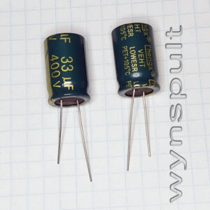 400V _33mF 105*<VEHT>(1222) LOWESR CHONGX конденсатор електролітичний