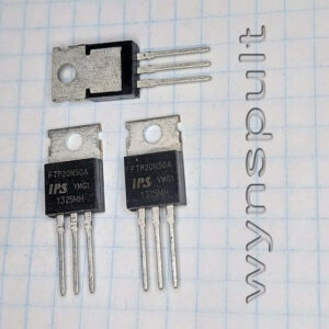 FTP20N50A TO220 0,28 Ohm 1,2nF