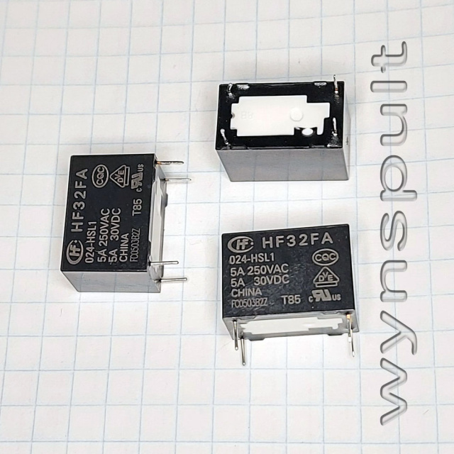 реле HF32FA-G-024-HSL1(5A)