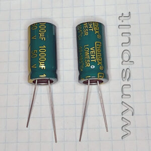 50V 1000mF <LOWESR> 1225 105*C конденсатор електролітичний